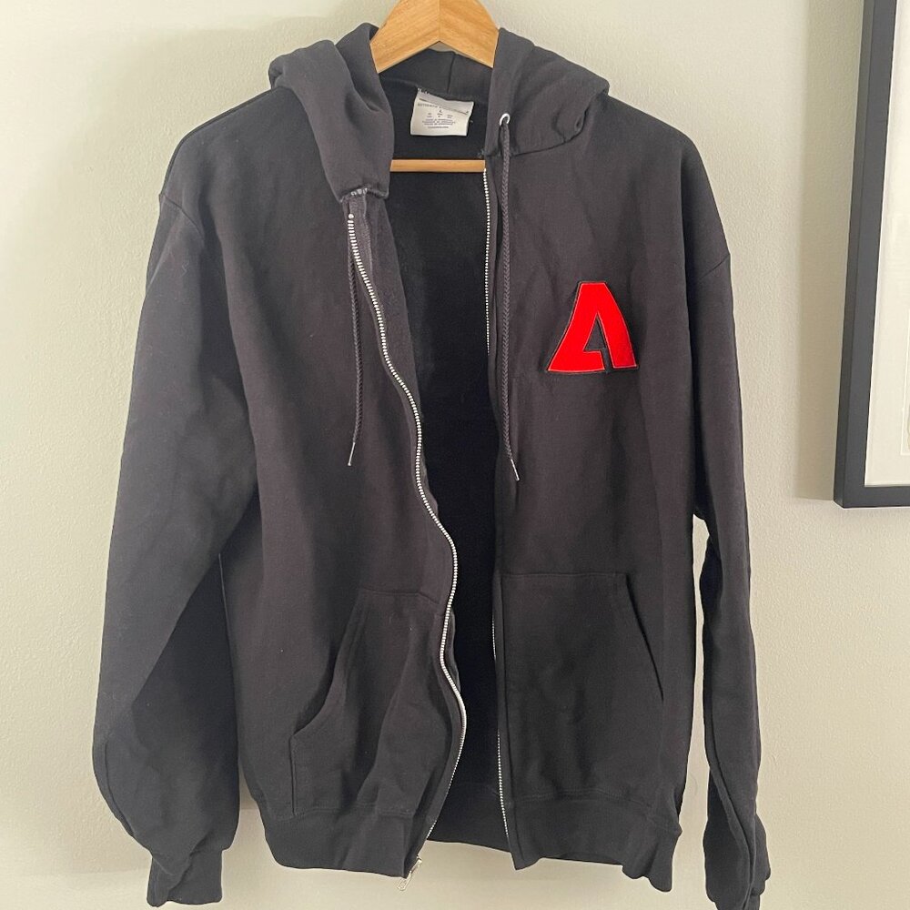 Adobe Max Conference Zip Hoodie Champion Sweatshirt